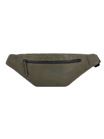 Leonhard Heyden Den Haag Gürteltasche Leder 27 cm oliv