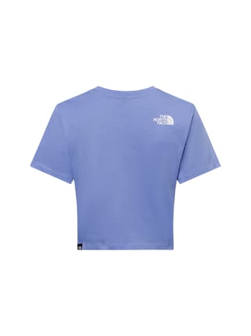 The North Face T-Shirt Simple Dome Cropped in flieder weiß - 0003