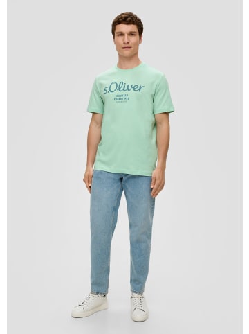 s.Oliver T-Shirt kurzarm in Türkis