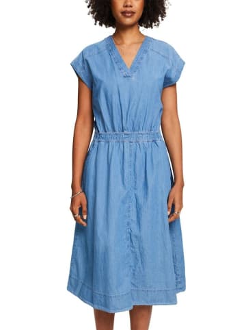 ESPRIT Kleid in blue light wash