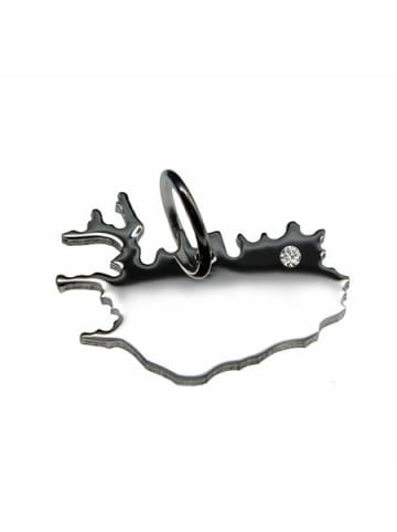 Schmuckador Anhänger Island in silber