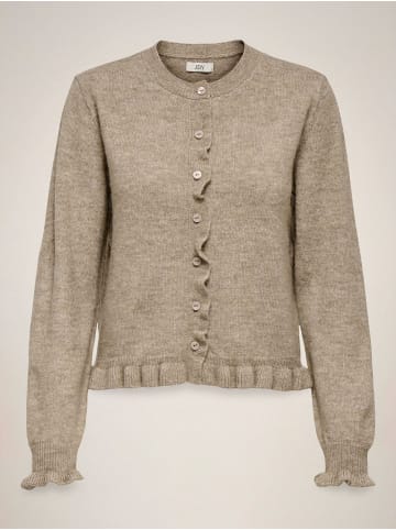 JDY Strickjacke in Greige
