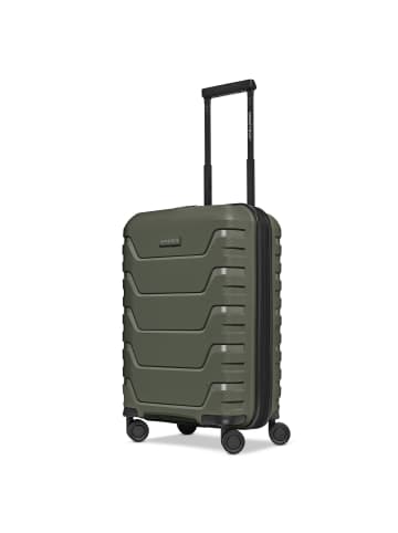 Smartbox Edition 01 4 Rollen Kabinentrolley 55 cm mit Dehnfalte in olive