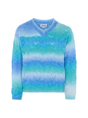 Sidona Sweater in BLAU MEHRFARBIG
