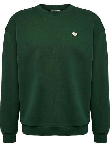 Hummel Sweatshirt Hmlloose Erwachsene in DARK GREEN