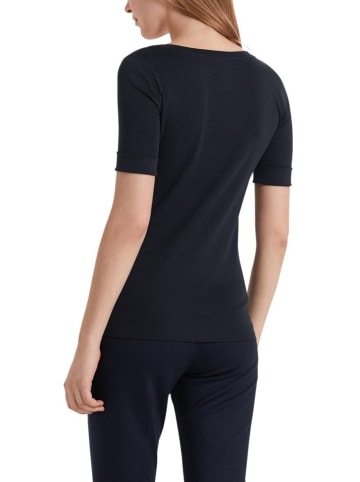 MARC CAIN Hochwertiges Basic-Shirt in Blau