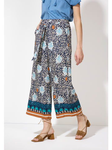 More & More Printhose in ornamental palmtree print with bordure