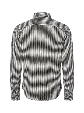 Nils Sundström Hemd in ecru schwarz - 0003