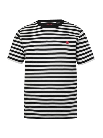 JP1880 Kurzarm T-Shirt in schwarz