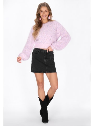 IZIA Women Sweater in lavender