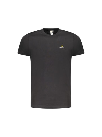 ESERCITO 1659 Schwarzes Baumwoll-T-Shirt