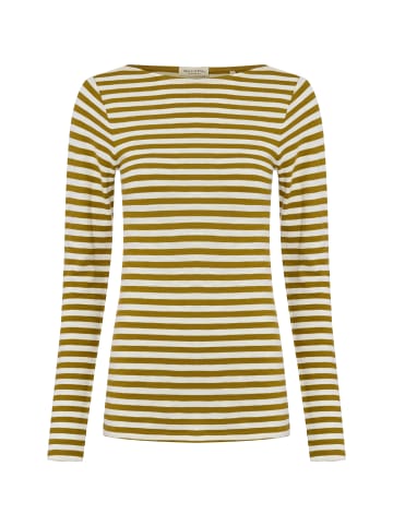 Marc O'Polo Langarmshirt in kiwi weiß - 0008