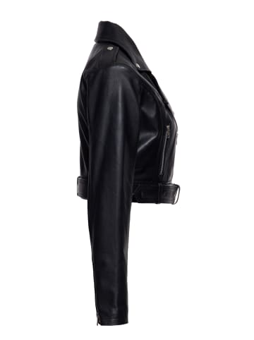 Queen Kerosin Queen Kerosin Lederjacke in schwarz