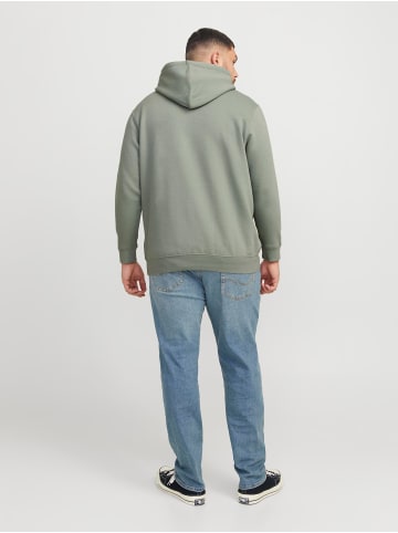 JACK & JONES PLUS Kapuzenpullover in Iceberg Green