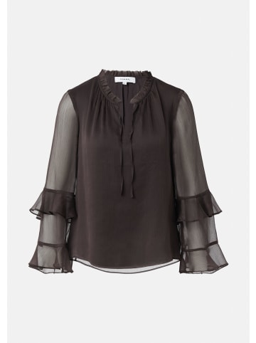 comma Bluse in 8940_dunkelbraun