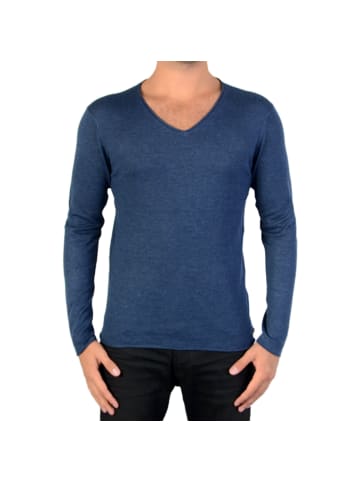 Eleven Paris Pullover „Bapull M“ in Marineblau Blau