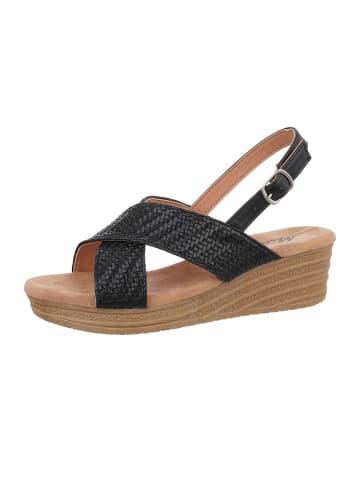 Ital-Design Sandale & Sandalette in Schwarz