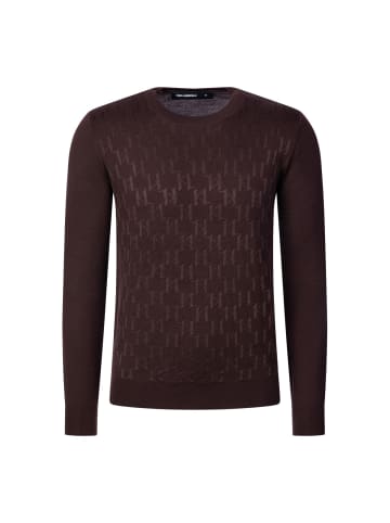 Karl Lagerfeld Langarmshirt 655011 in dunkelbraun