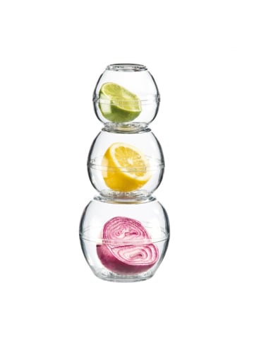 Tescoma Dosen für Lebensmittel 4FOOD, 3 Stück in transparent