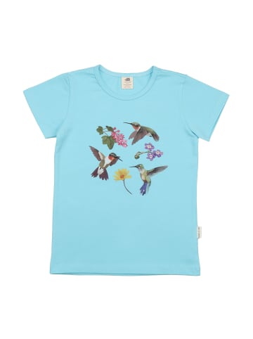 Walkiddy T-Shirt Hummingbirds Around Flowers-T-Shirt