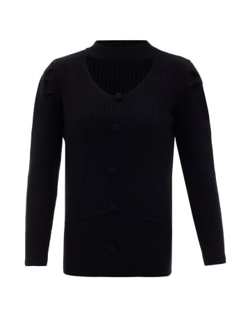 caneva Damen Strickpullover in Schwarz
