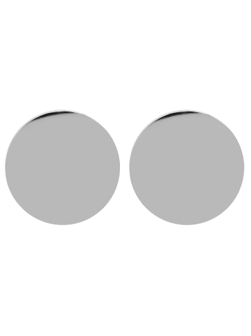 Adeliás Unisex Ohrringe – Ohrstecker aus Edelstahl in silber