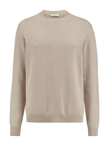 Hessnatur Rundhals-Pullover in stein