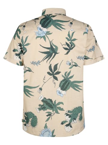 Petrol Industries Hemd mit Allover-Print Pulsar in Orange