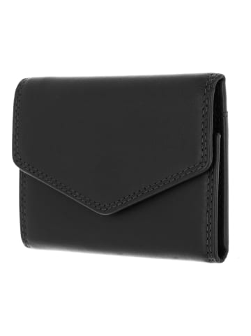 Golden Head Polo Geldbörse RFID Schutz Leder 10 cm schwarz