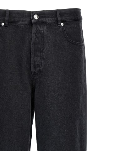 A.P.C. Schwarz Baumwolle Straight-Leg Jeans