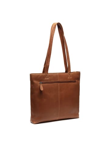 The Chesterfield Brand Alveron Shopper Tasche Leder 33 cm Laptopfach cognac