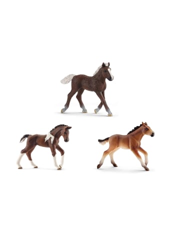 Schleich Tierfiguren - Pferde-Set mit 15 Pferden in bunt