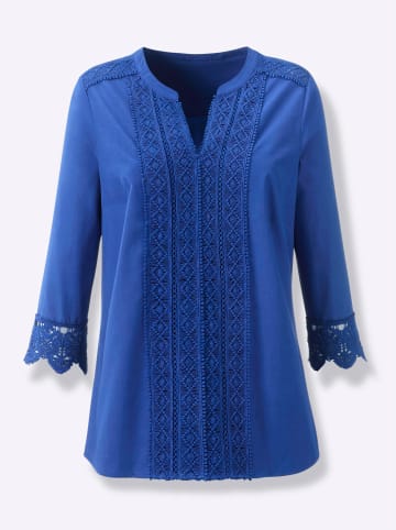WITT WEIDEN Schlupfbluse in royalblau