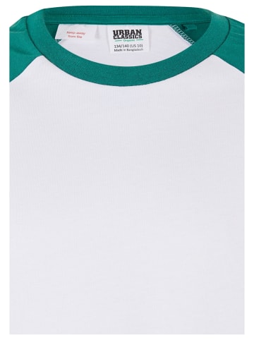 Urban Classics Longsleeves in white/green