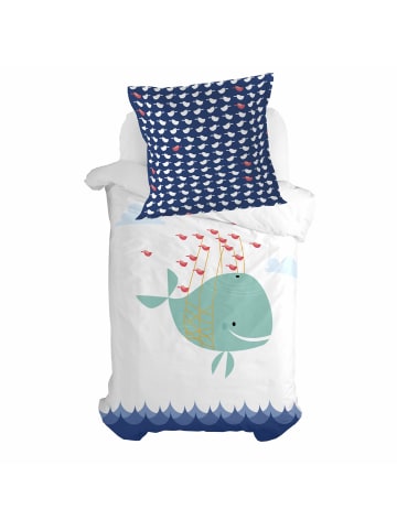 Happy Friday Whale Kissenbezug