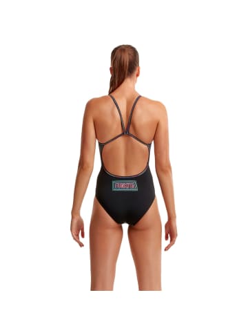 Funkita Badeanzug Use Your Illusion in schwarz