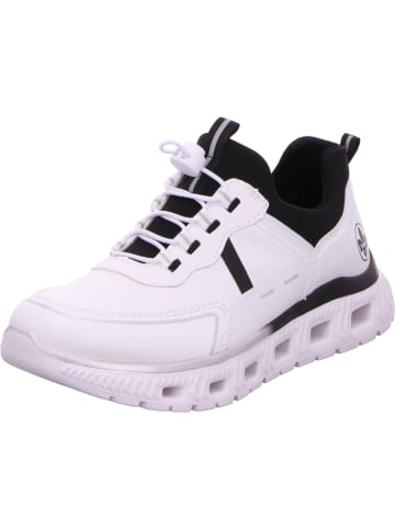 rieker Sneaker in weiss/bianco/schwarz