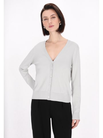 usha BLACK LABEL Women Cardigan in light grey