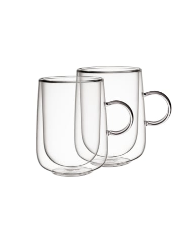 Villeroy & Boch 2er Set Latte-Macchiato-Gläser Artesano Hot & Cold 360 ml transparent in transparent