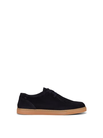 Marc O'Polo Slipper Model Karo im Wallabee-Stil in dark navy