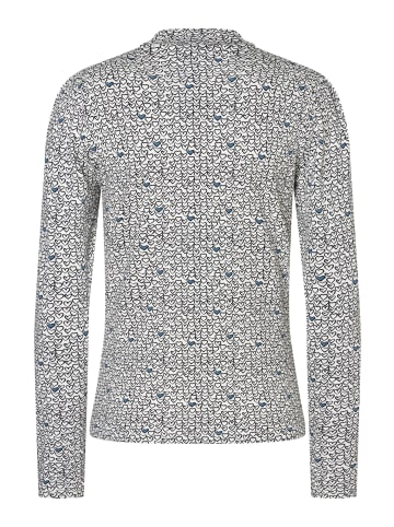 More & More schmales Langarmshirt, Herzchen in hearts print