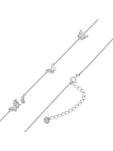 Glanzstücke München Kette Schmetterling aus Sterling Silber mit Zirkonia in silber