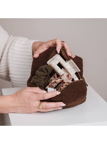 Taschen Teddy Cosmetic Bag Braun  in  Braun