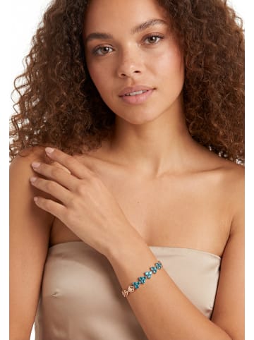 gaya Women Bracelet in Rose Gold Turquoise
