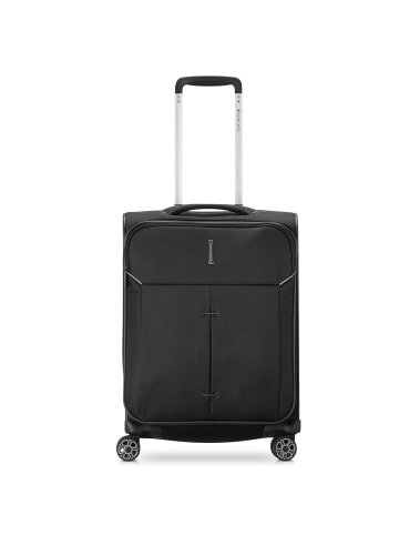 Roncato Ironik 2.0 4 Rollen Kabinentrolley 55 cm mit Dehnfalte nero