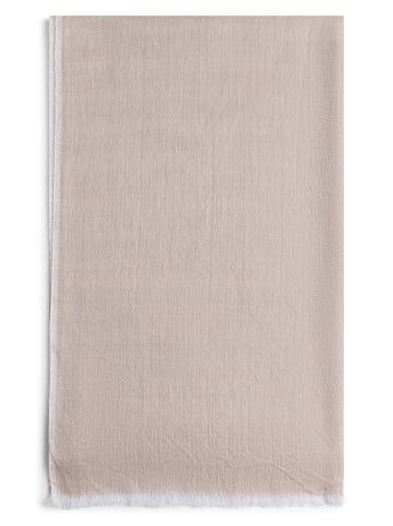 Nils Sundström Schal in beige weiß - 0002