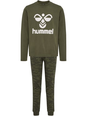 Hummel Hummel Nachthemd Hmlnolan Jungen Atmungsaktiv in OLIVE NIGHT
