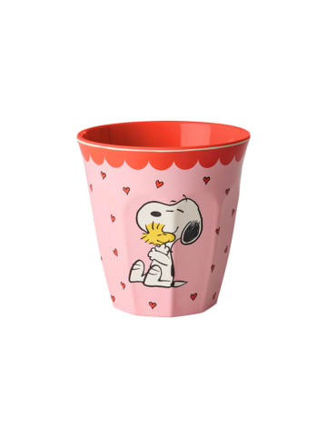 Rice Melaminbecher Becher Snoopy Medium in pink