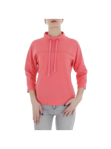 Ital-Design Pullover in Coral