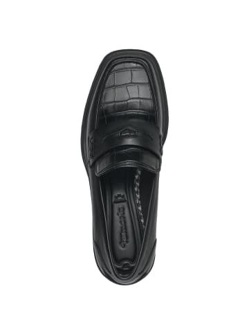 Tamaris Slipper in BLACK CROCO